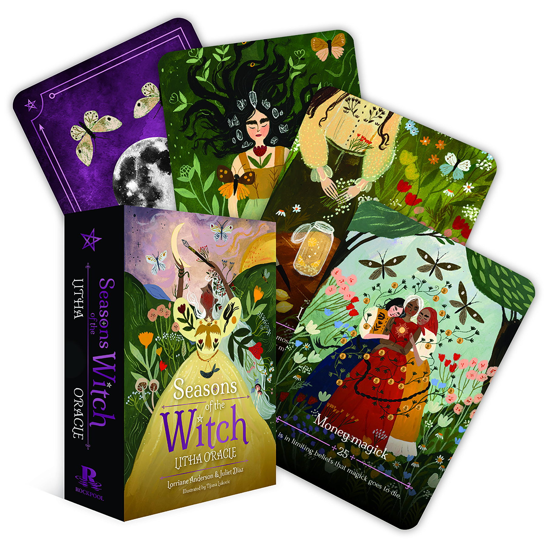 (image for) Season of the Witch Litha oracle by Anderson & Diaz