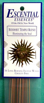 (image for) 16/pk Buddhist Temple escential essences incense sticks