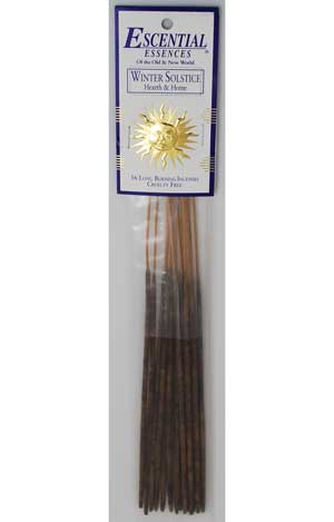 (image for) 16/pk Winter Solstice escential essences incense sticks